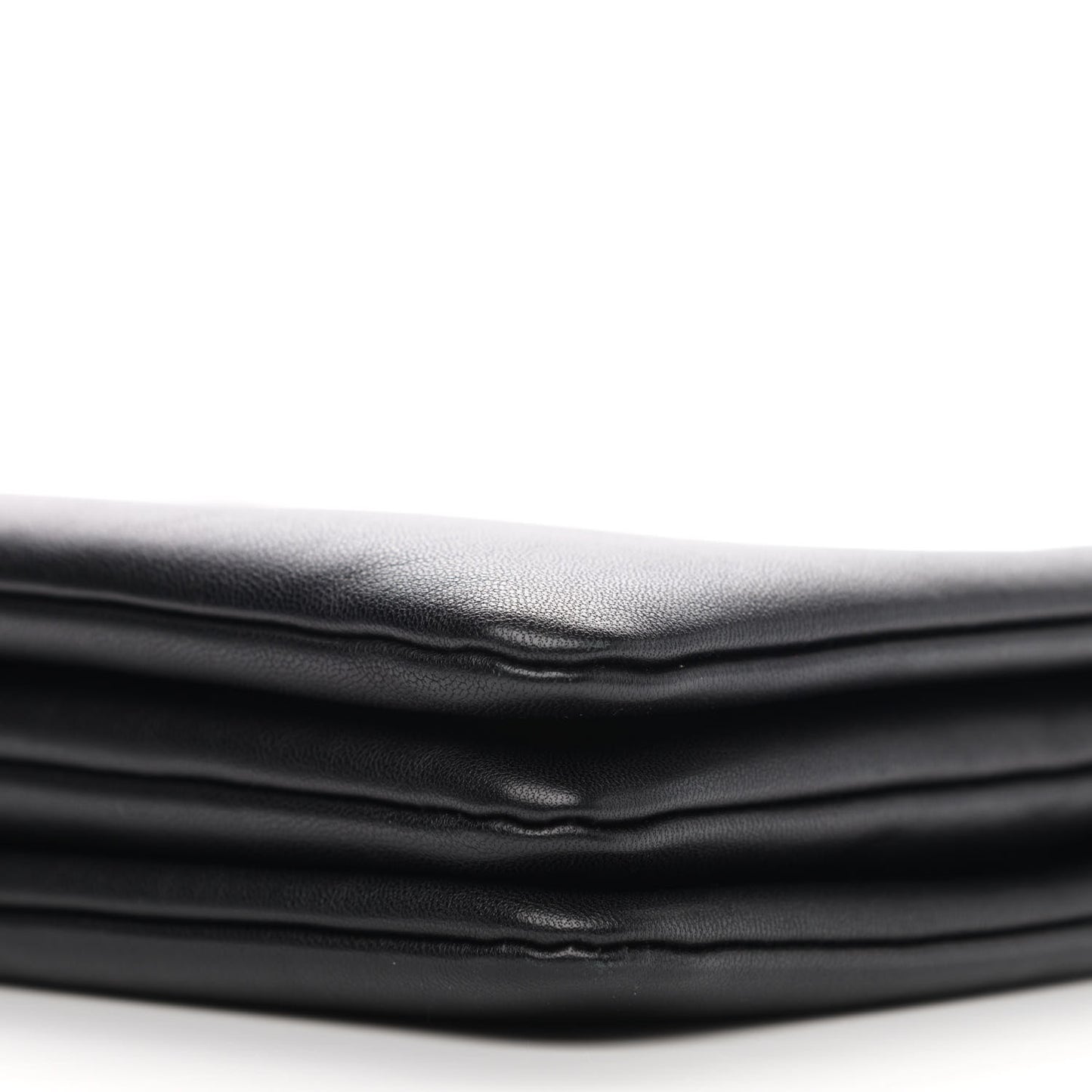 Lambskin Small Trio Crossbody Bag Black