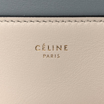 Celine Shiny Smooth Calfskin Medium Frame Shoulder Bag Grege Storm 6 of 11