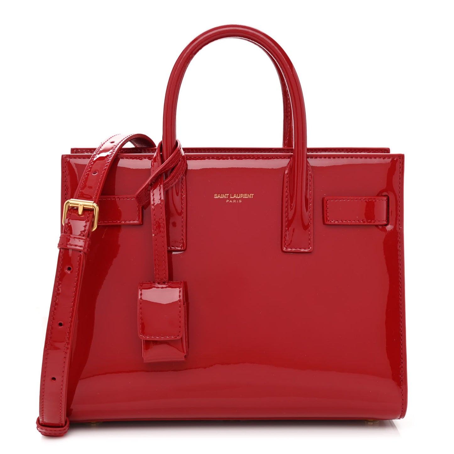 Patent Nano Sac De Jour Red
