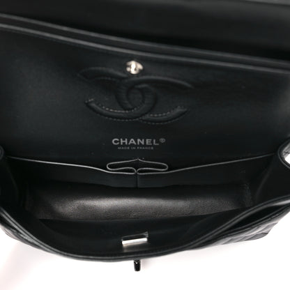 Chanel Lambskin Quilted Medium Double Flap So Black 5 of 11