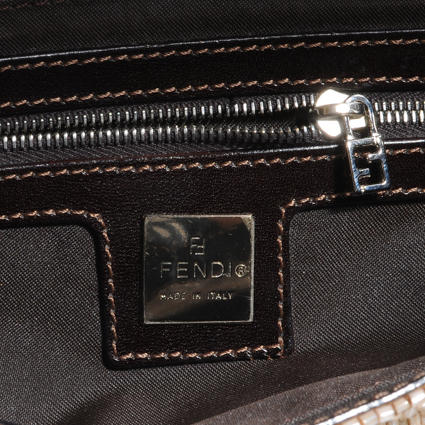 Fendi Beaded Baguette 6 of 8