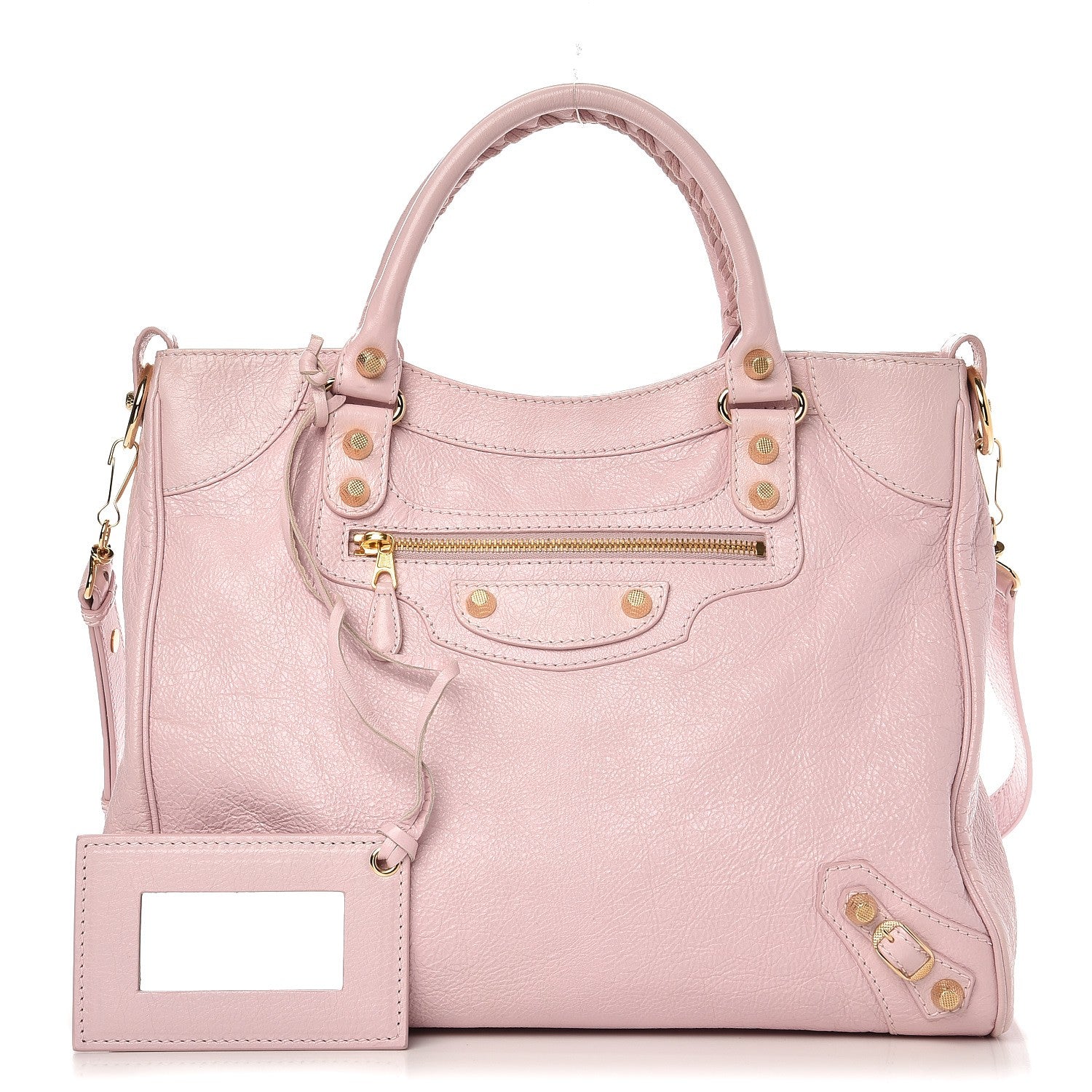 Balenciaga Agneau Giant 12 Gold Hardware Velo Rose Poudre Rose Petunia 1 of 8