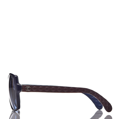 Chanel Quilted CC Sunglasses 5289 Blue 3 of 7