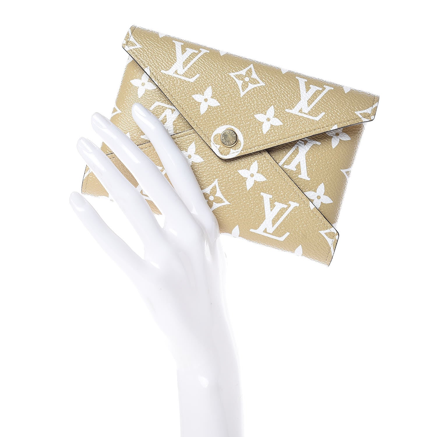 Louis Vuitton Monogram Giant Medium Kirigami Pochette Insert Beige 2 of 7
