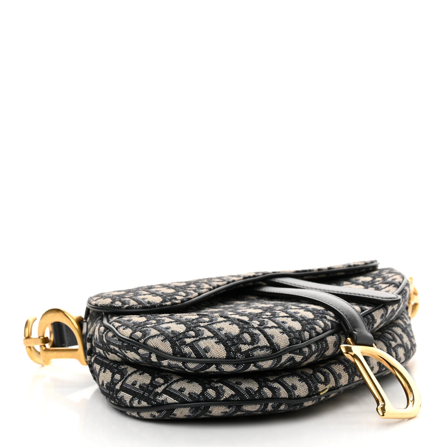 Oblique Saddle Bag Blue