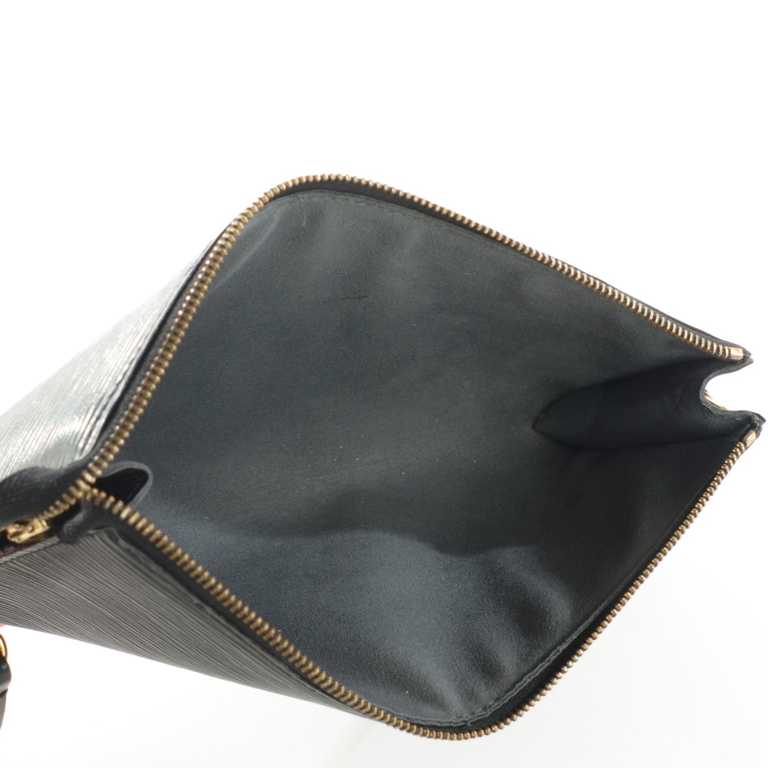 Louis Vuitton Epi Pochette Accessories 24 Black 5 of 7