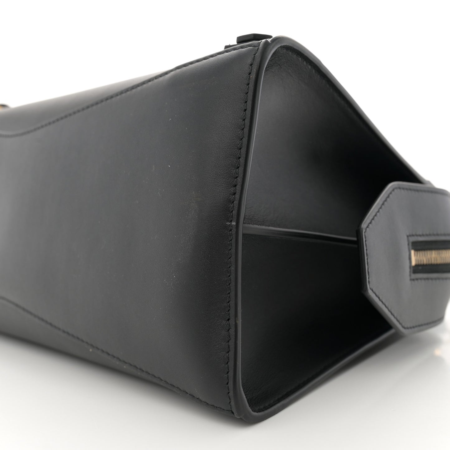 Smooth Calfskin Neo Classic Brass Hardware S City Black