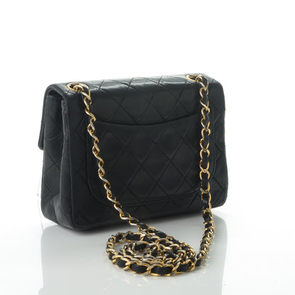 Chanel Lambskin Quilted Mini Square Flap Black 3 of 10