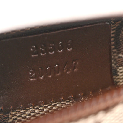 Gucci GG Monogram Web Double Pocket Belt Bag Ebony 7 of 13