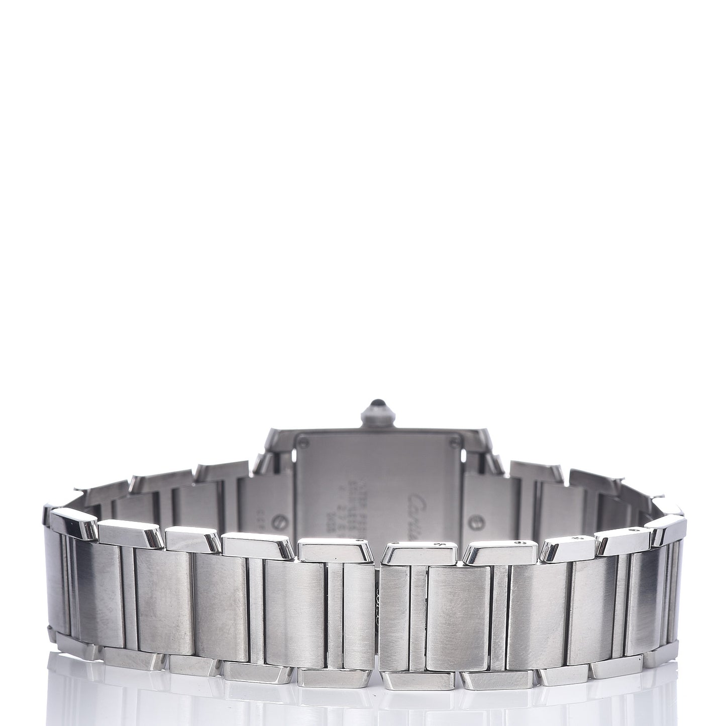 Stainless Steel 25mm Tank Francaise Quartz Watch