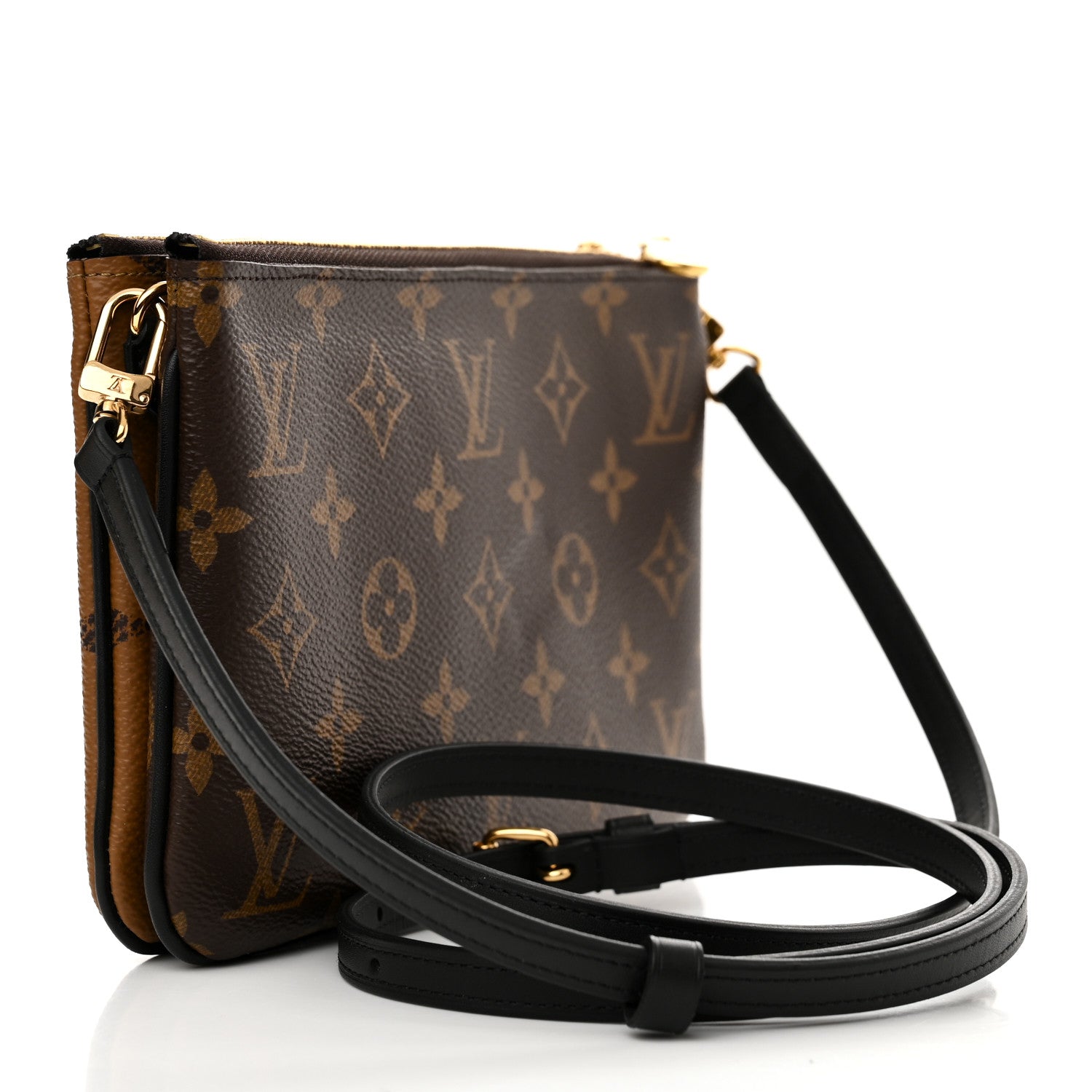 Louis Vuitton Reverse Monogram Giant Double Zip Pochette 3 of 11