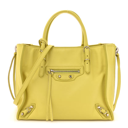 Balenciaga Calfskin Papier Mini A4 Jaune Poussin 1 of 18