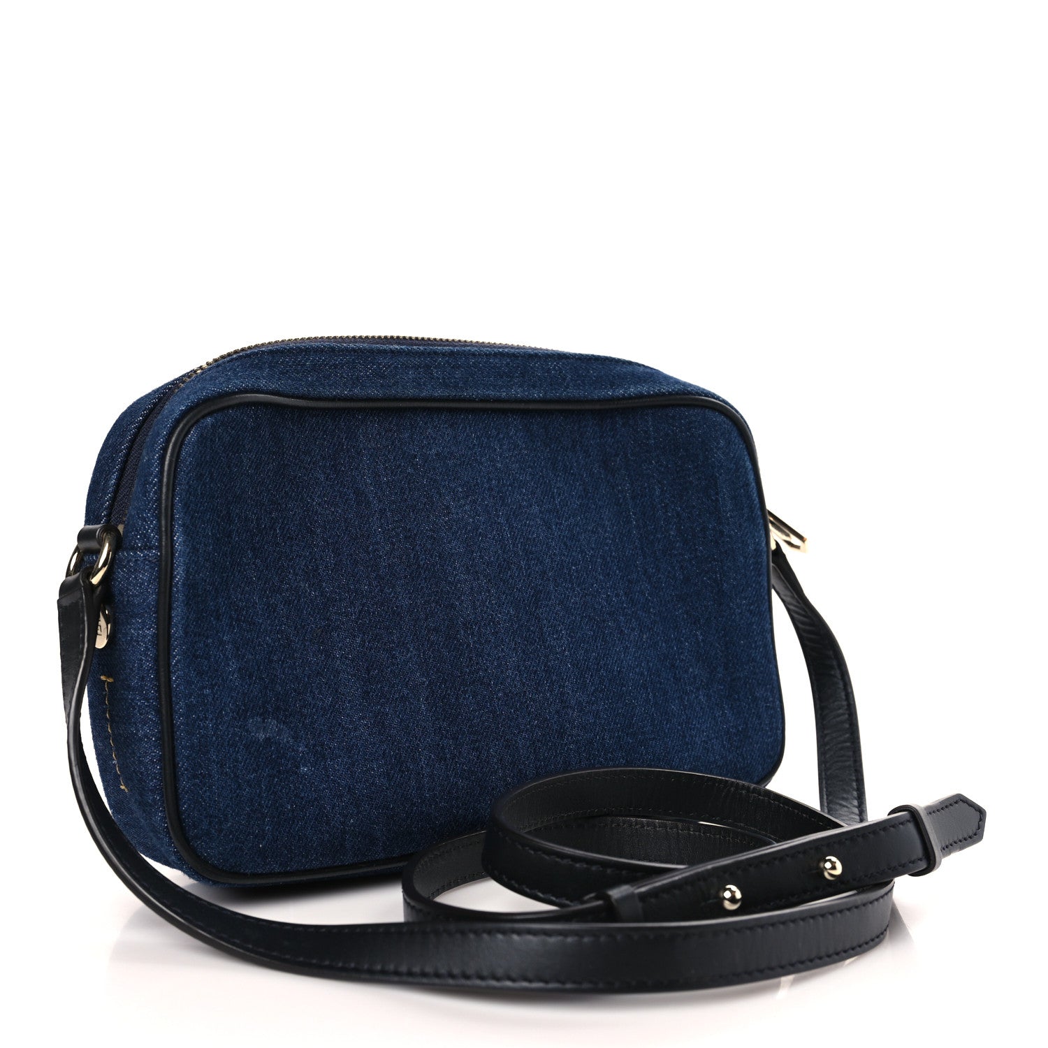 Givenchy Denim Logo Bond Camera Bag Blue 3 of 9