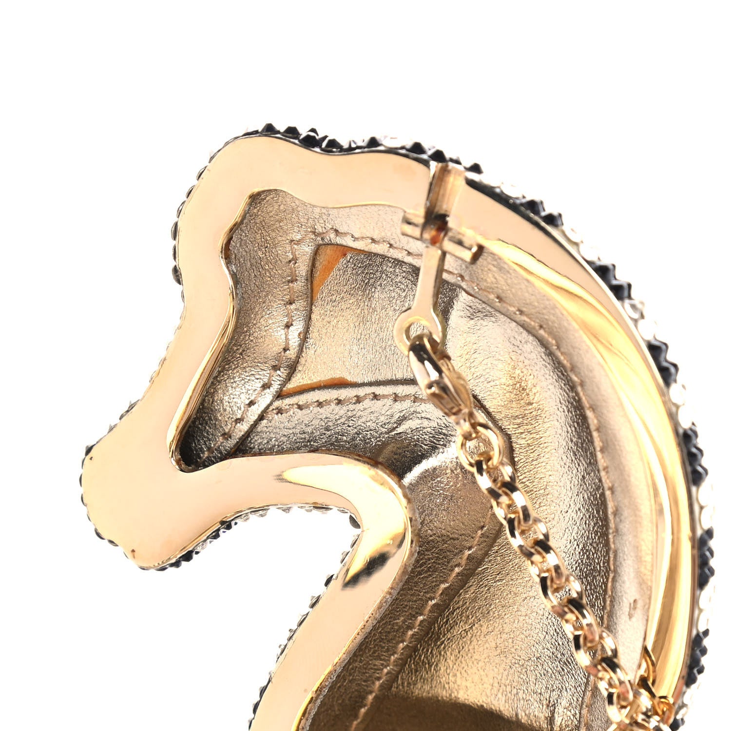 Judith Leiber Crystal Rocking Horse Toby Minaudiere Clutch Multicolor 12 of 13