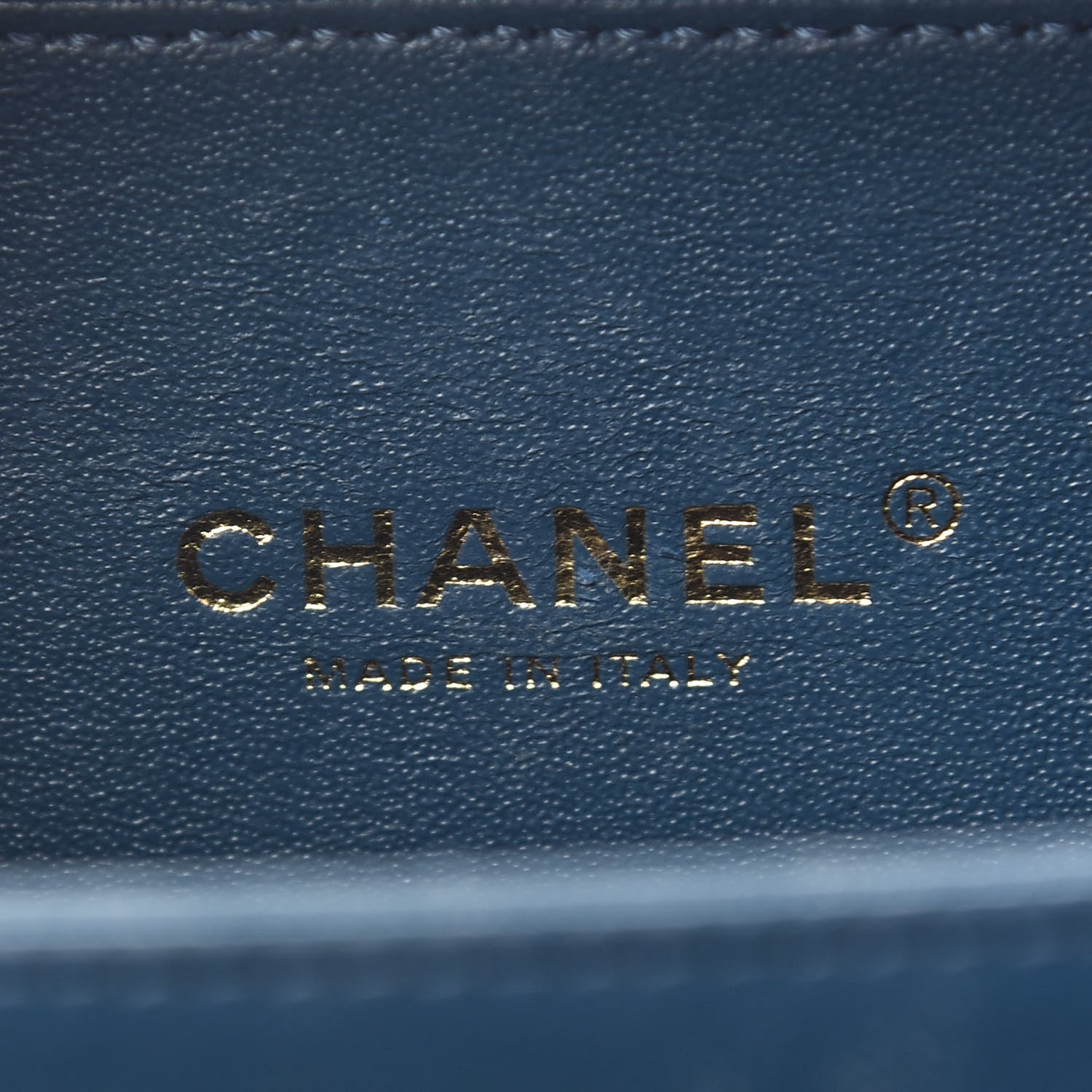 Chanel Caviar Quilted Small CC Filigree Vanity Case Dark Blue 5 of 8