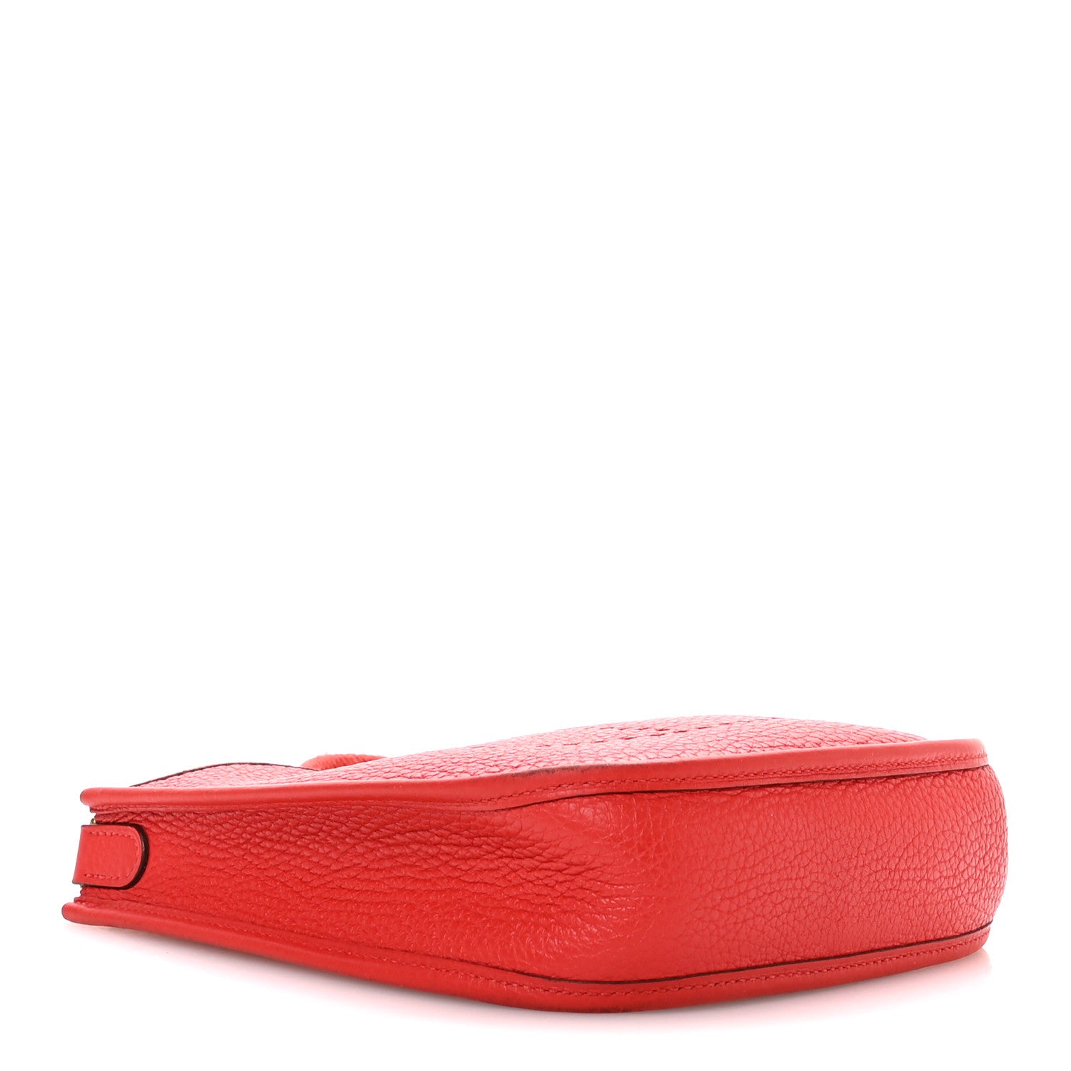 Hermes Taurillon Clemence Evelyne TPM Rouge Tomate 4 of 10