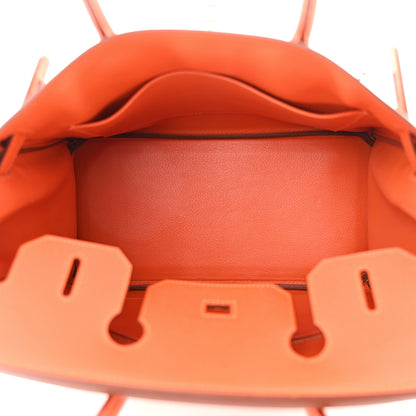 Hermes Epsom Birkin 30 Orange Poppy 5 of 13