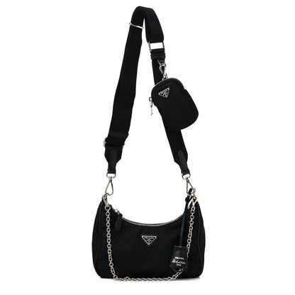 Prada Nylon Re-Edition 2005 Shoulder Bag Black 1 of 10