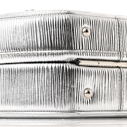 Louis Vuitton Metallic Epi Petite Boite Chapeau Silver 8 of 10