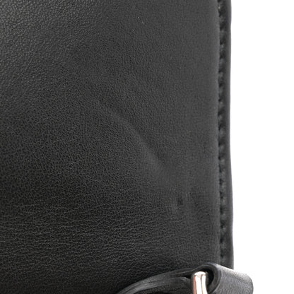 Chanel Lambskin Quilted Chain Around Flap Crossbody Black 12 of 12