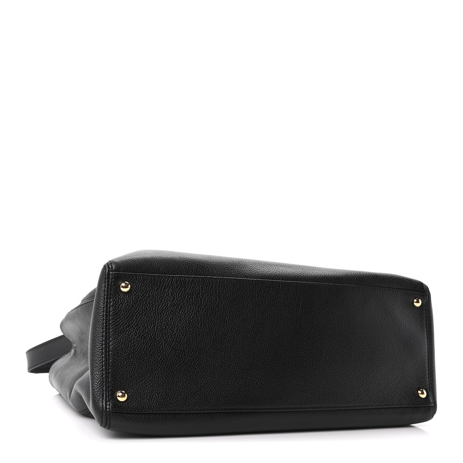 Chanel Calfskin Cerf Executive Shopper Tote Black 4 of 10