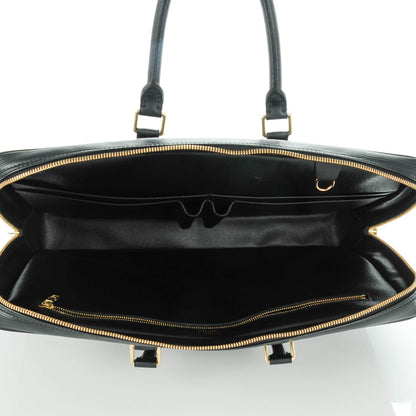 Louis Vuitton Epi Porte-Documents Voyage Briefcase Black 5 of 7