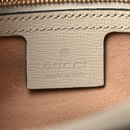 Gucci GG Supreme Monogram Small Horsebit 1955 Shoulder Bag Beige Mystic White 6 of 10