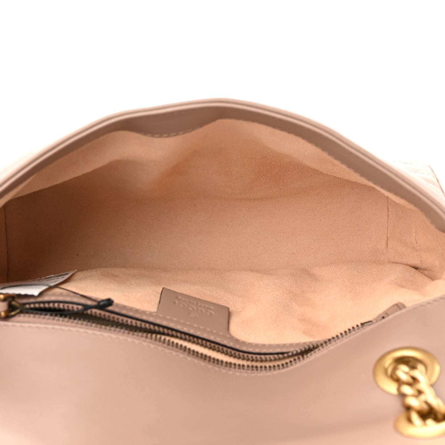 Calfskin Matelasse Small GG Marmont Shoulder Bag Porcelain Rose