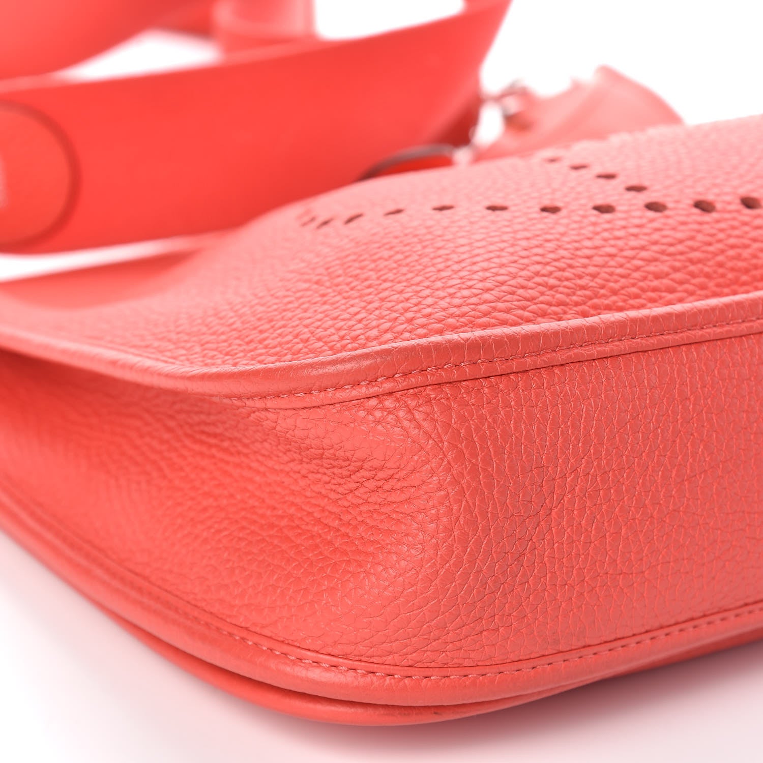 Hermes Taurillon Clemence Evelyne III PM Rose Jaipur 9 of 13