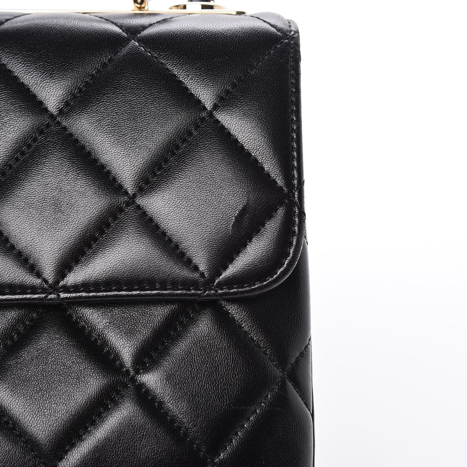 Chanel Lambskin Quilted Small Trendy CC Dual Handle Flap Bag Black 9 of 13