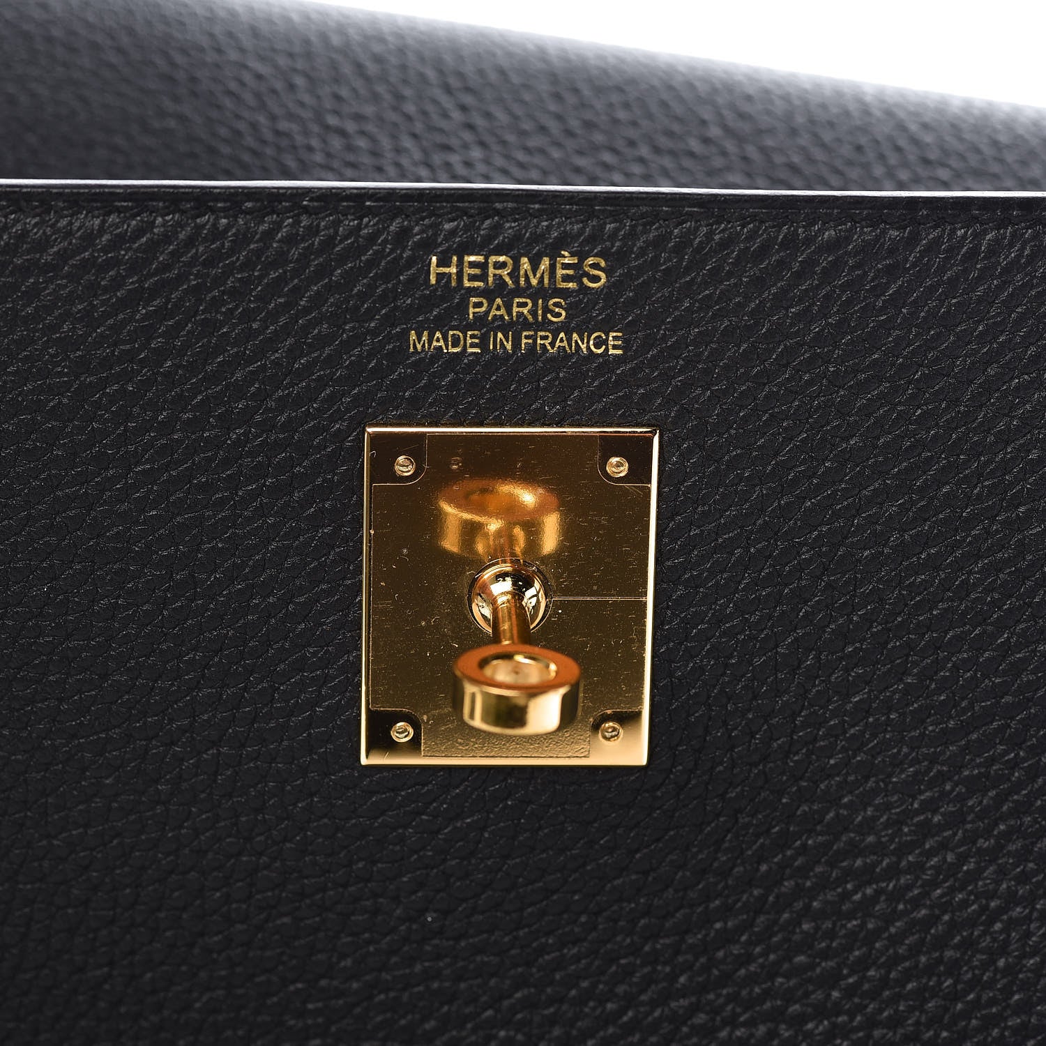 Hermes Togo Kelly Retourne 35 Black 15 of 36
