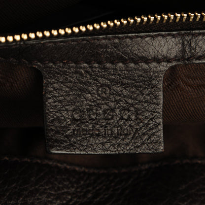 Gucci Monogram Charlotte Medium Hobo Brown 5 of 7