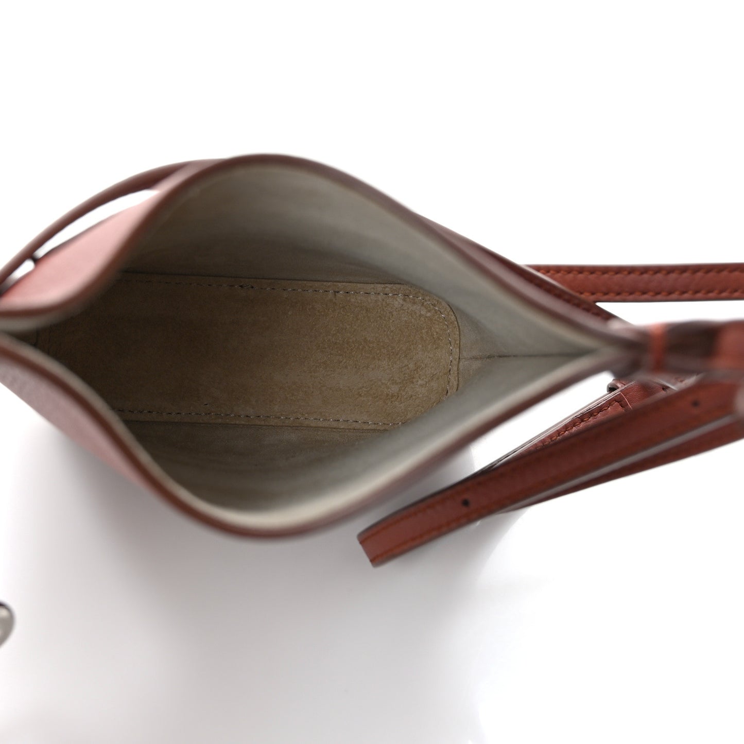 Grained Calfskin Bale Phone Case Kummel