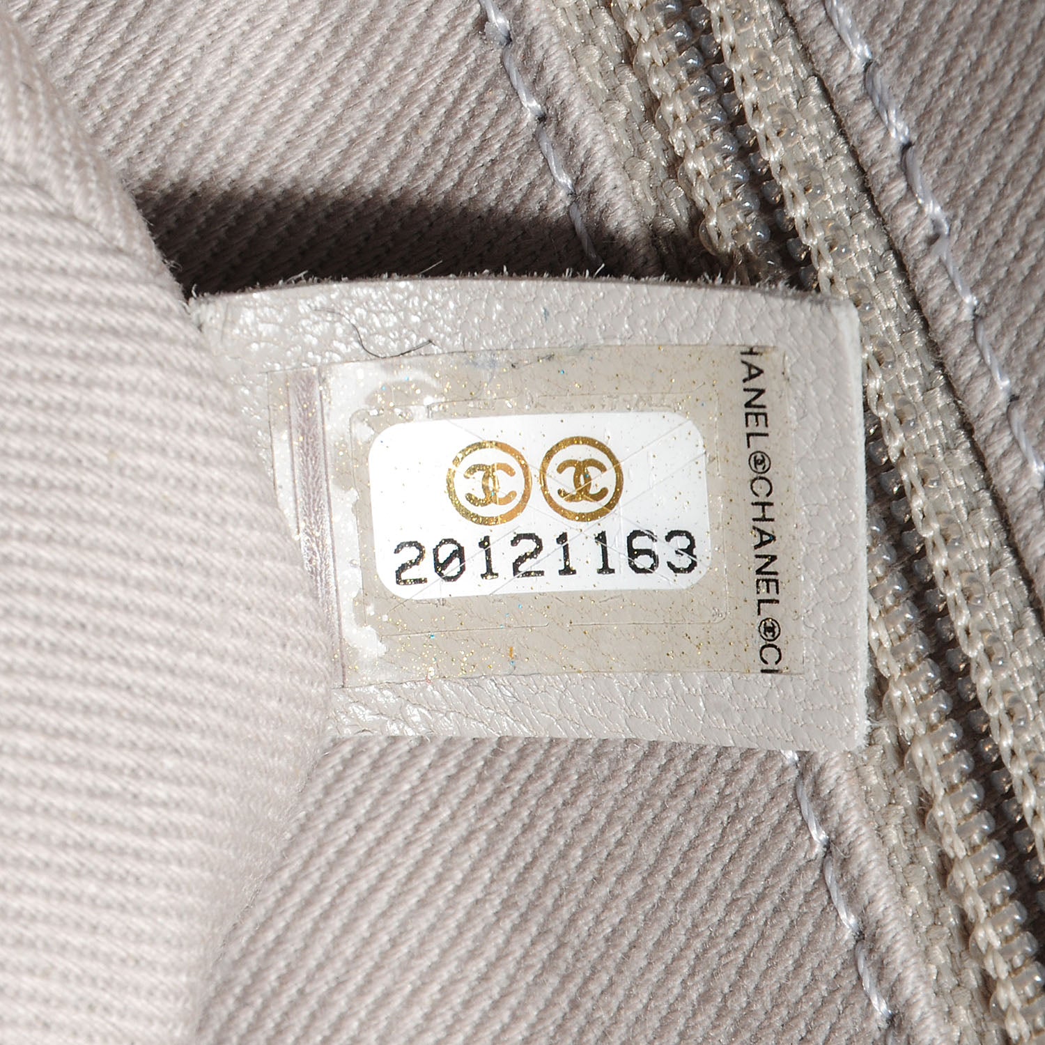 Chanel Caviar Jumbo Easy Flap Beige 9 of 9