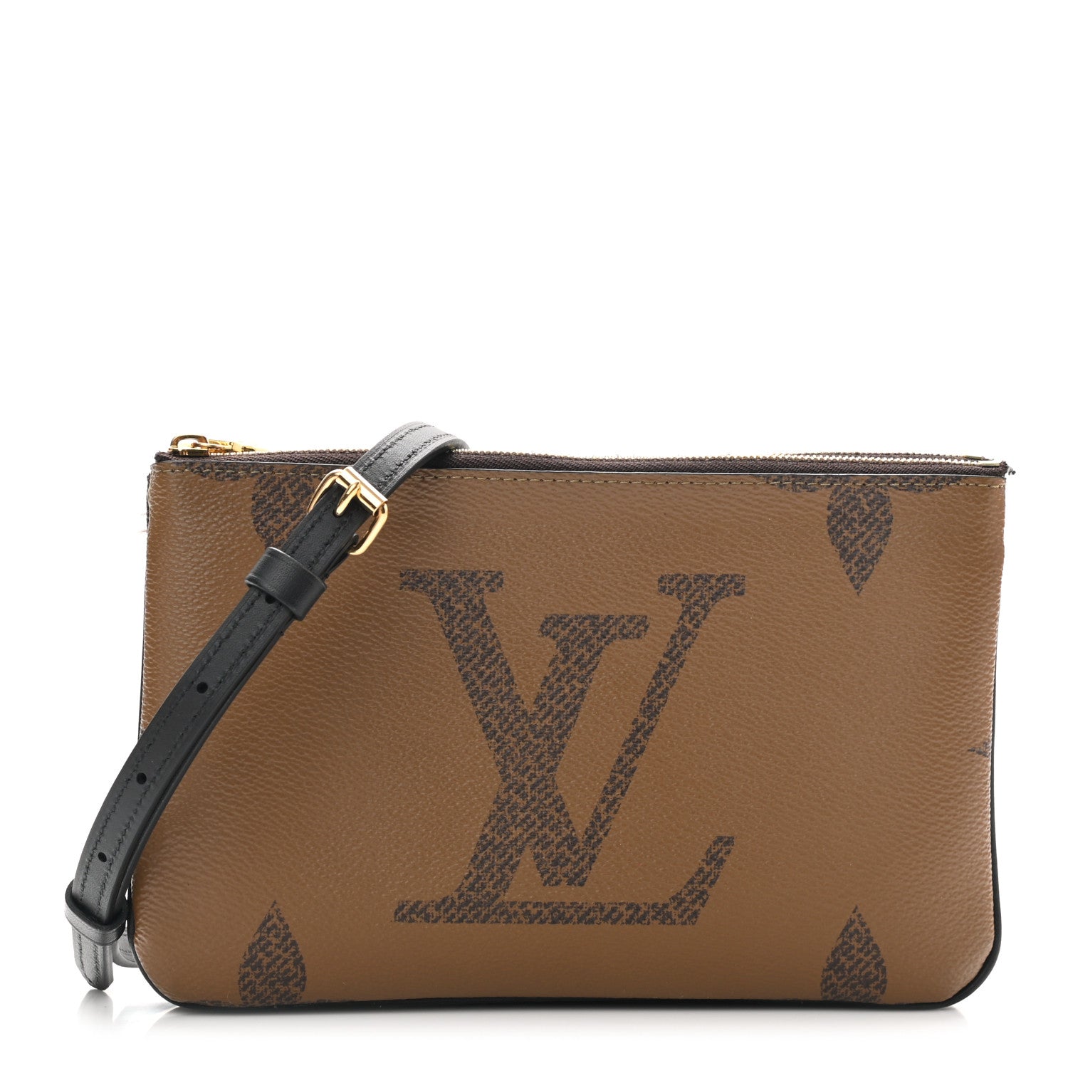Louis Vuitton Reverse Monogram Giant Double Zip Pochette 1 of 13