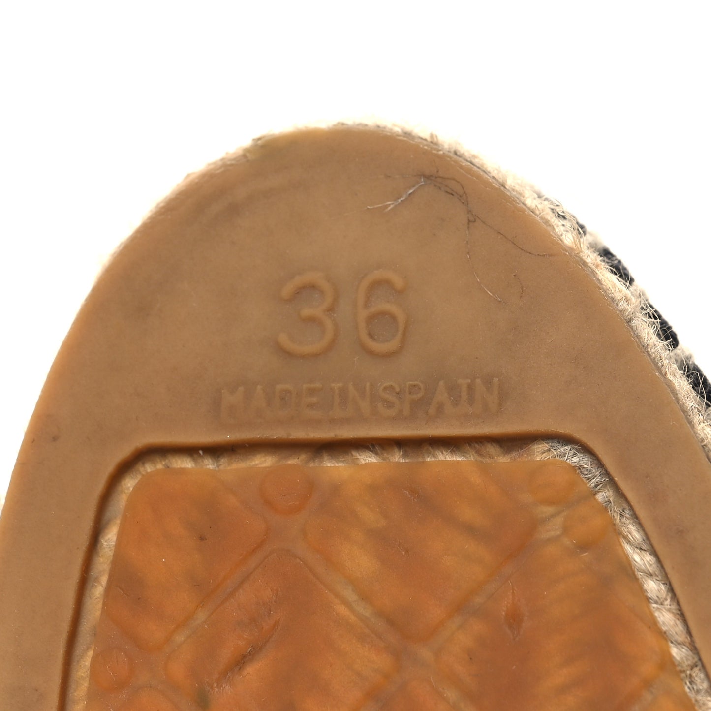 Canvas CC Espadrilles 36 Navy Black