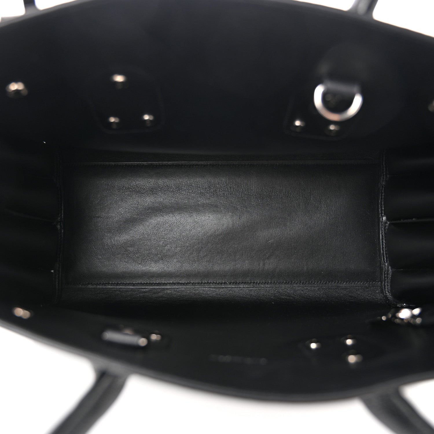 Saint Laurent Grained Calfskin Small Sac De Jour Black 5 of 9