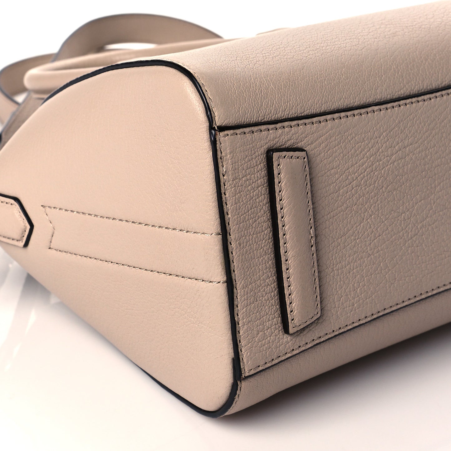 Sugar Goatskin Mini Antigona Powder