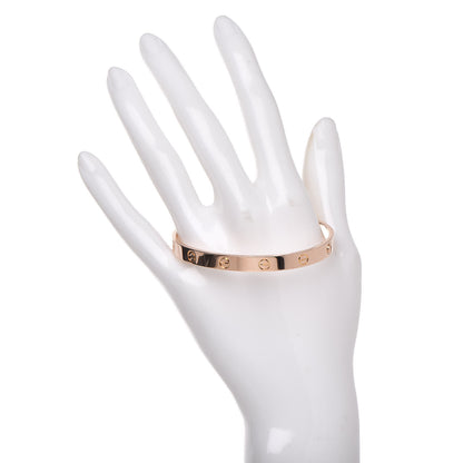 Cartier 18K Pink Gold LOVE Bracelet 18 2 of 4