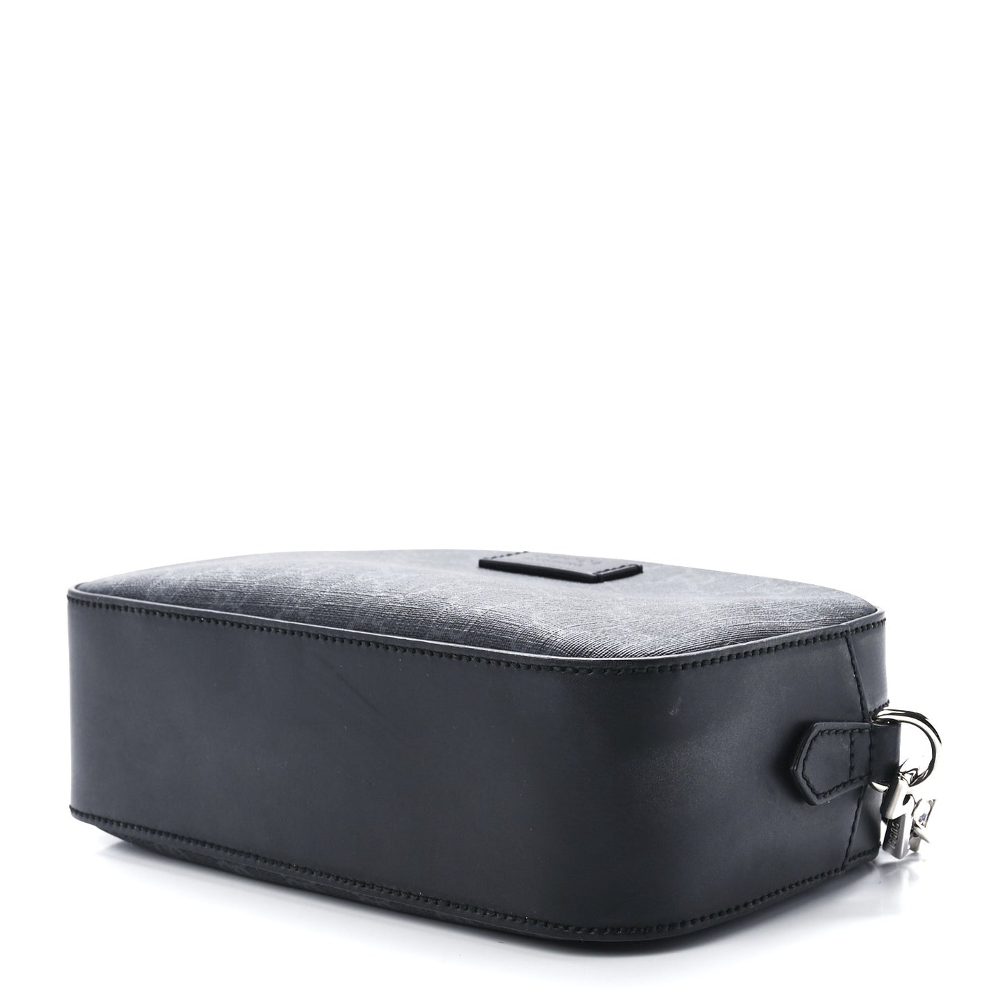 GG Supreme Monogram Web Shoulder Bag Black Grey