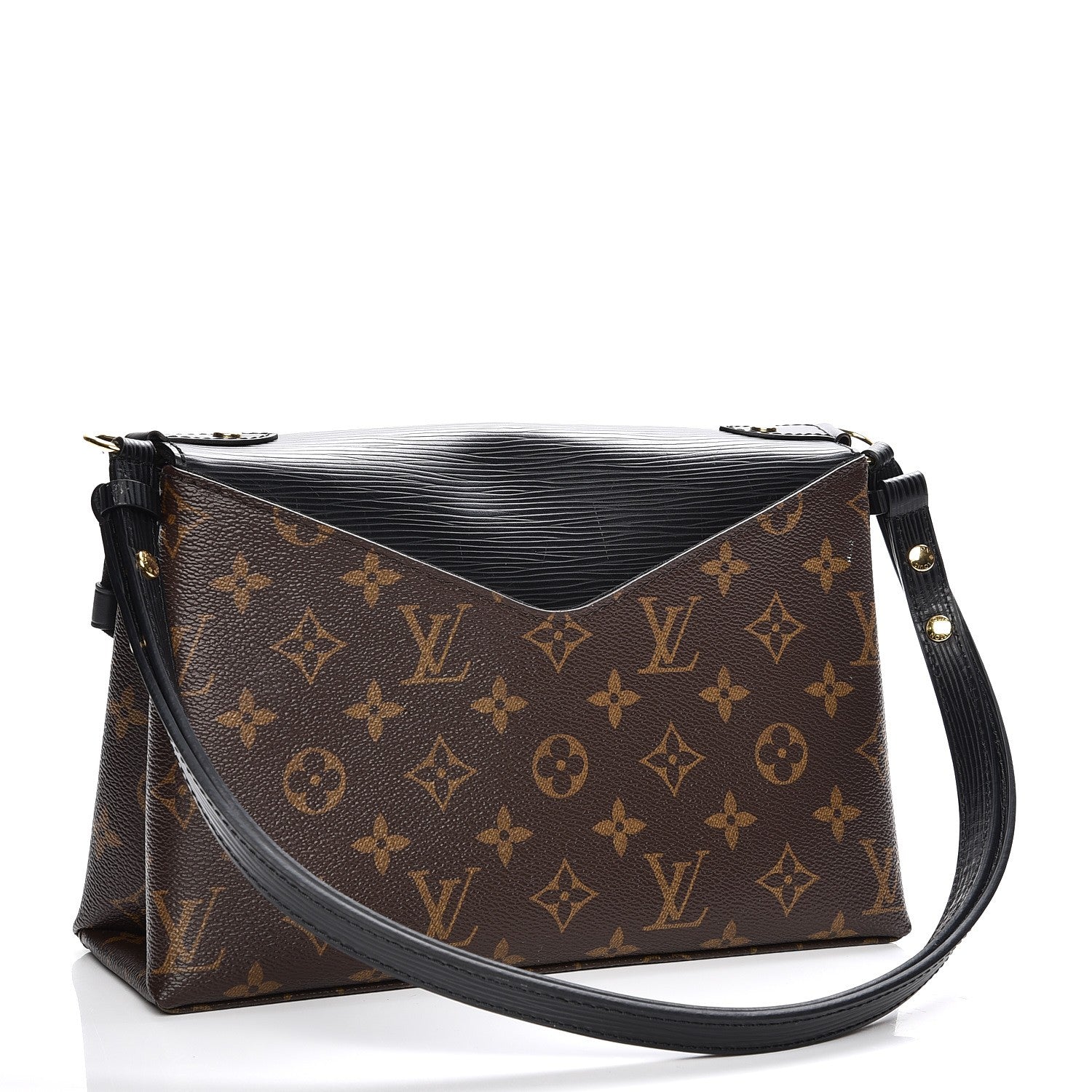 Louis Vuitton Epi Monogram Saint Michel Black 3 of 7