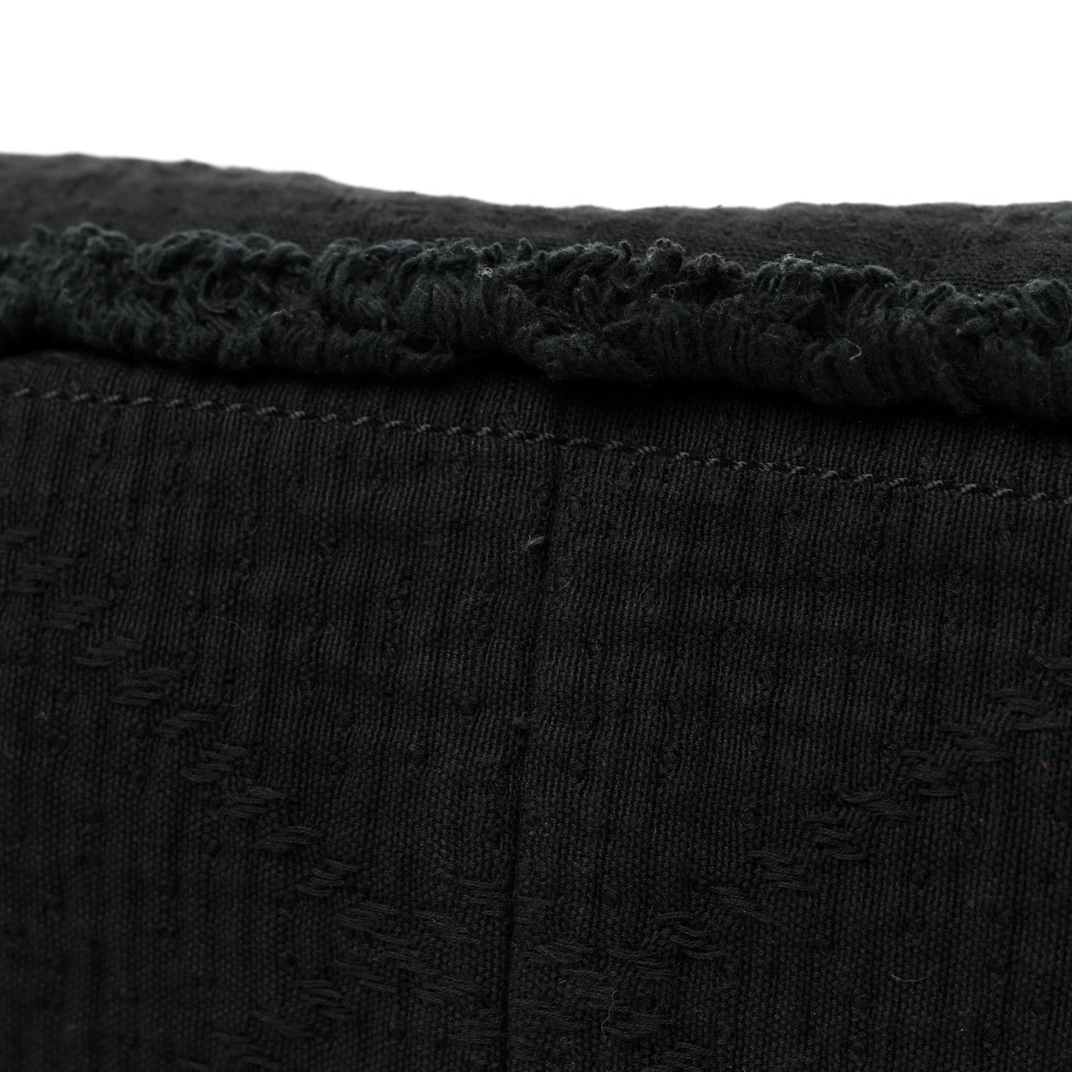 Chanel Canvas Large Double Face Shopping Tote Black 9 of 9