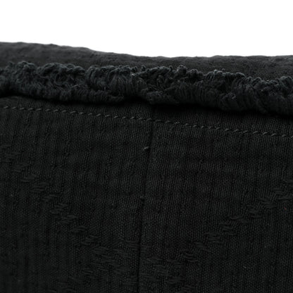 Chanel Canvas Large Double Face Shopping Tote Black 9 of 9