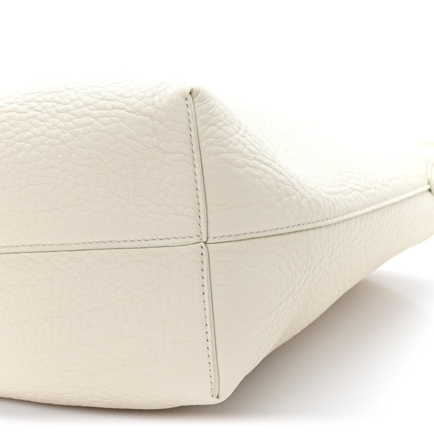 The Row Grained Calfskin Small N/S Park Tote Ivory 9 of 9