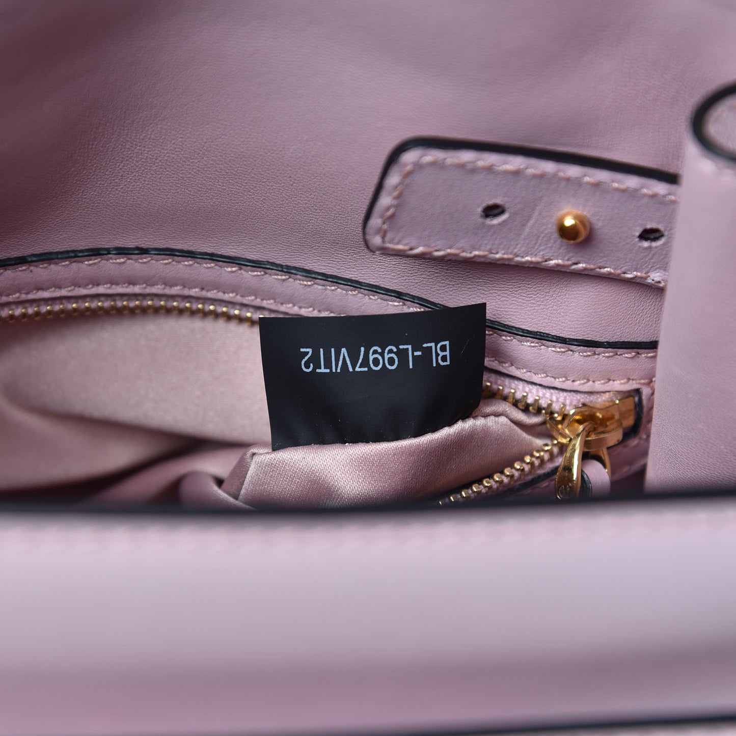 Vitello Small My Rockstud Frame Bag Poudre