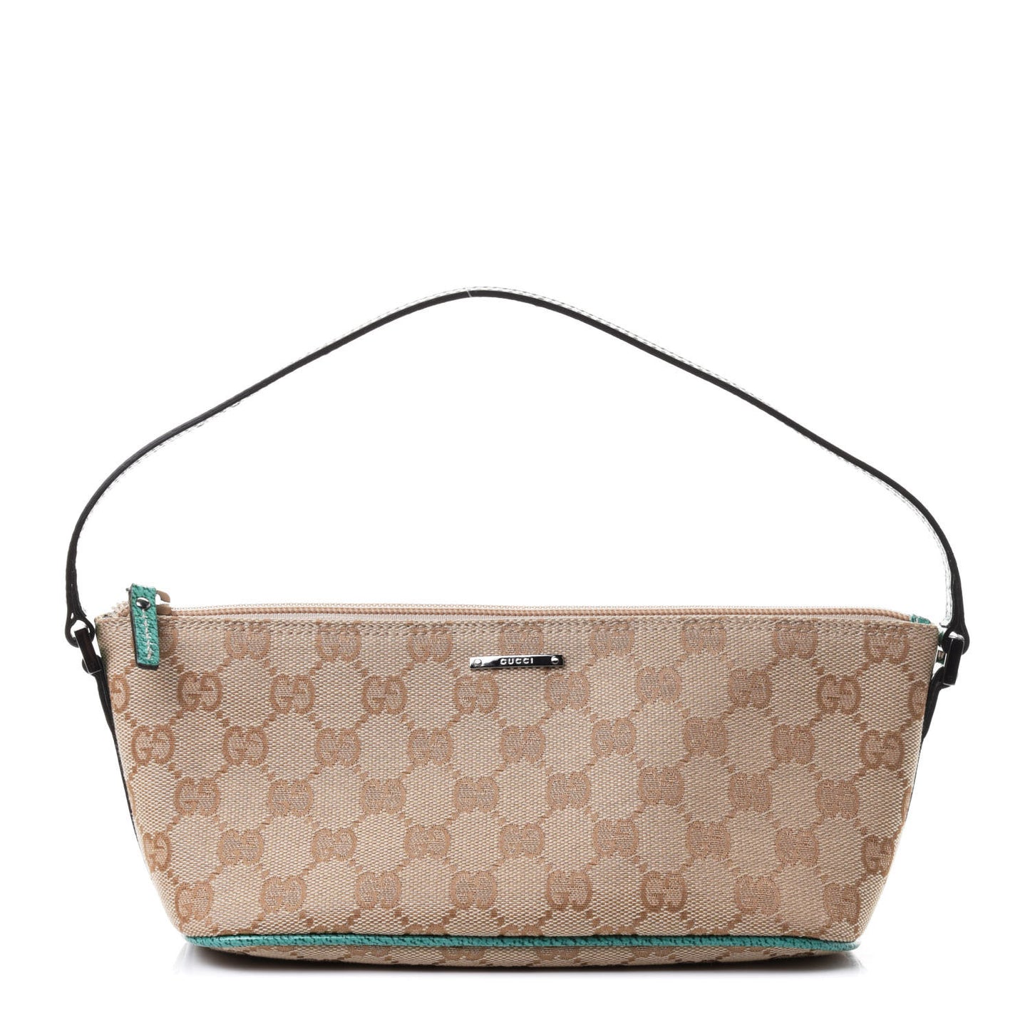 Monogram Boat Pochette Teal