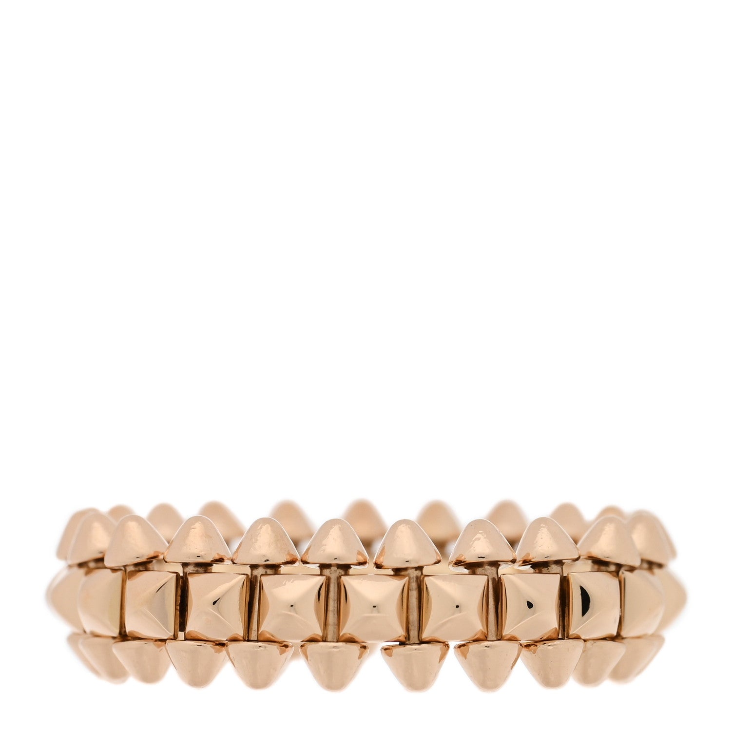 Cartier 18K Pink Gold SM Clash De Cartier Ring 55 7.25 3 of 5