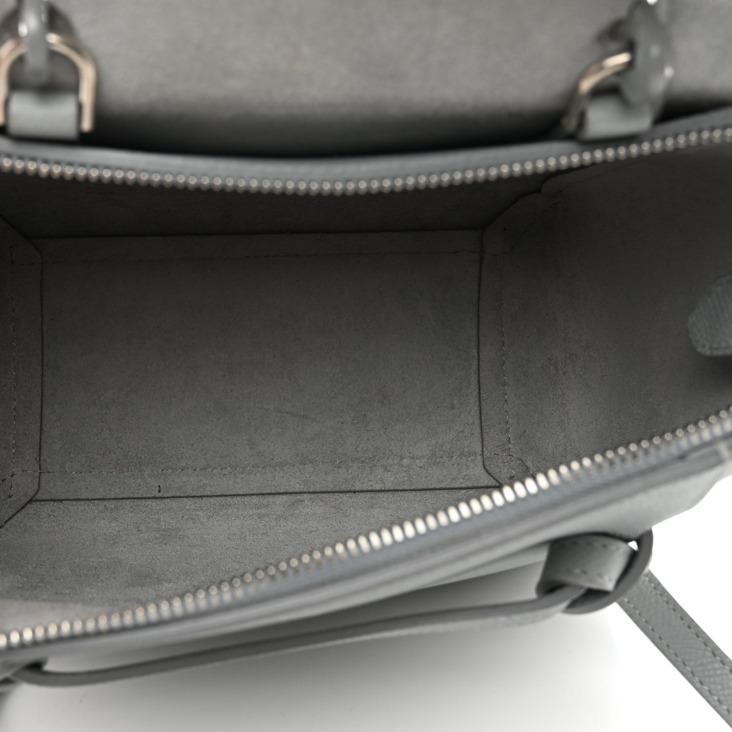 Grained Calfskin Nano Belt Bag Mineral