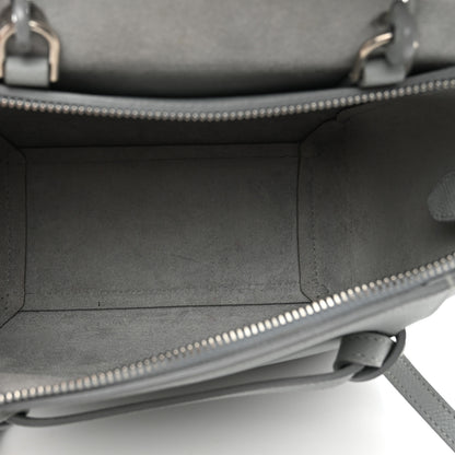 Celine Grained Calfskin Nano Belt Bag Mineral 5 of 10