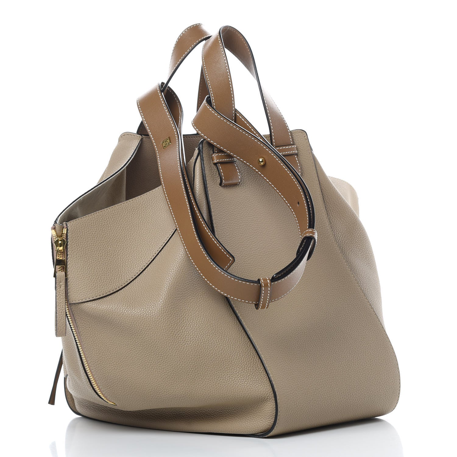 Loewe Calfskin Medium Hammock Shoulder Bag Sand Mink 3 of 10